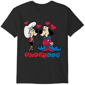 Underdog Polly In Love Cartoon Retro Fan Gift Graphic Funny T-shirt 159